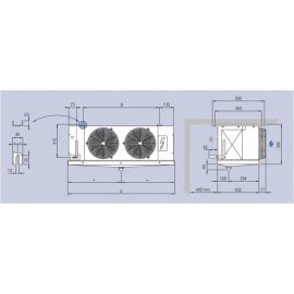 Aeroevaporatore CTE 38H3 ED