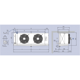 Aeroevaporatore CTE 351E4 ED