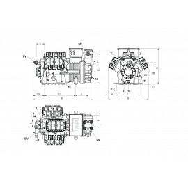 Compressore semiermetico frascold  Z 30 126Y