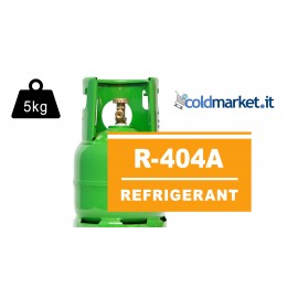 R404A bombola gas refrigerante 5kg