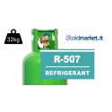 R507 bombola gas refrigerante 32kg