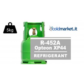 R452A Opteon XP44 bombola gas refrigerante 5kg