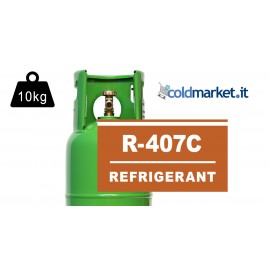 R407C bombola gas refrigerante 10 kg