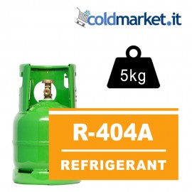 R404A bombola gas refrigerante 5kg