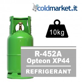 R452A Opteon XP44 bombola gas refrigerante 10kg