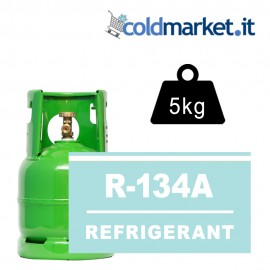 R134A bombola gas refrigerante 5kg