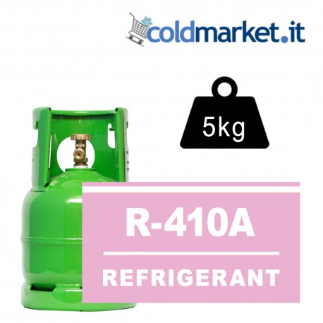 R410A bombola gas refrigerante 5kg