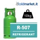 R507 bombola gas refrigerante 10kg