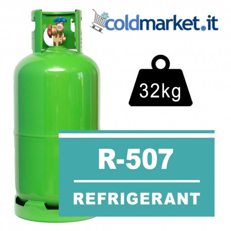 R507 bombola gas refrigerante 32kg