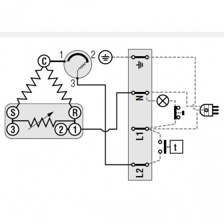 Schema di collegamento per compressore EMT6160Z CSIR, categoria 98, marchio [product_brand].