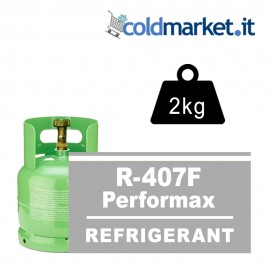 R407F Performax LT bombola gas refrigerante 35kg