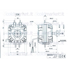 Motore 10W Aspirante Pentavalente