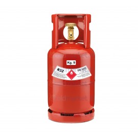 R32 bombola gas refrigerante 9kg