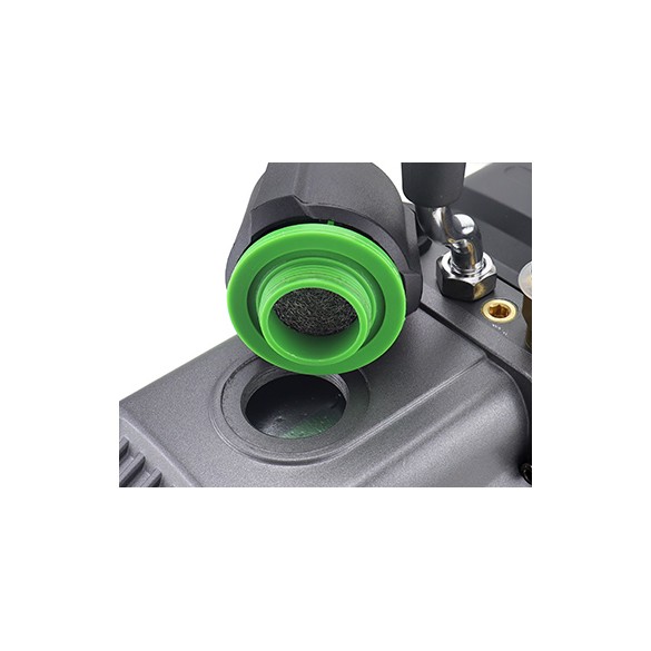 Pompa del Vuoto ST-4BM 127 L/min Doppio Stadio Brushless con Valvola Solenoide e Vacuometro