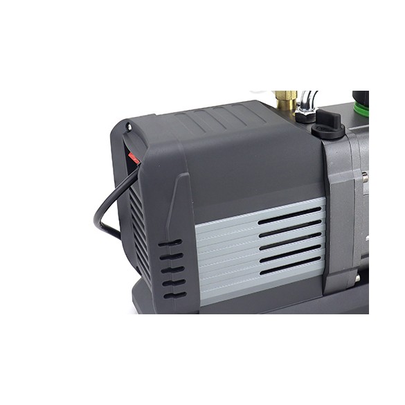 Pompa del Vuoto ST-4BM 127 L/min Doppio Stadio Brushless con Valvola Solenoide e Vacuometro
