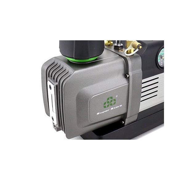 Pompa del Vuoto ST-8BM 241 L/min Doppio Stadio Brushless con Valvola Solenoide e Vacuometro