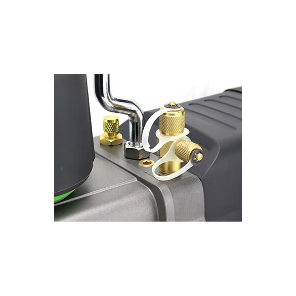 Pompa del Vuoto ST-12BM 340 L/min Doppio Stadio Brushless con Valvola Solenoide e Vacuometro