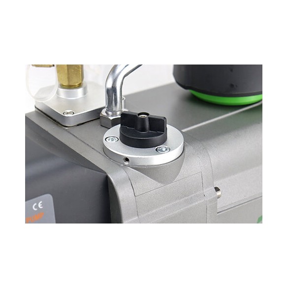 Pompa del Vuoto ST-15BM 425 L/min Doppio Stadio Brushless con Valvola Solenoide e Vacuometro