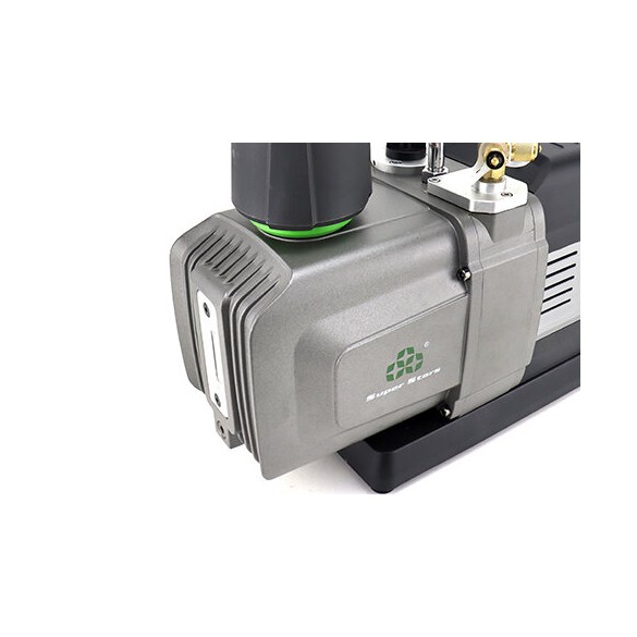 Pompa del Vuoto ST-15BM 425 L/min Doppio Stadio Brushless con Valvola Solenoide e Vacuometro