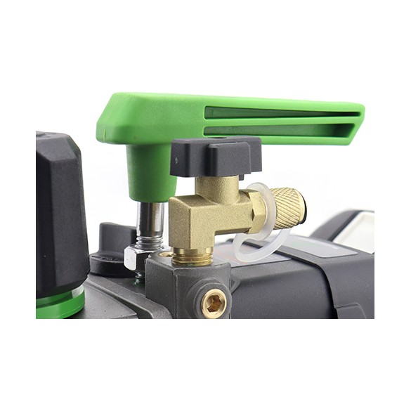 Pompa del Vuoto ST-2BMC 70 L/min Doppio Stadio Brushless a Batteria con Valvola Solenoide e Vacuometro