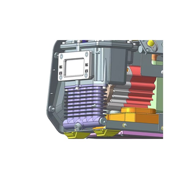 Pompa del Vuoto ST-FL8 241 L/min Raffreddata ad Aria Doppio Stadio con Motore DC