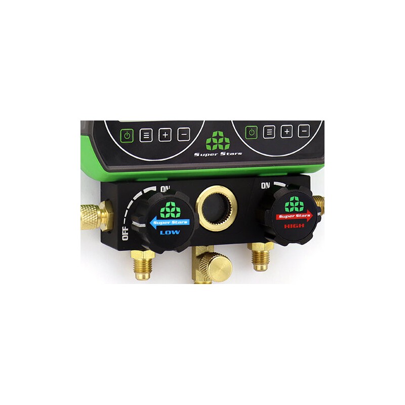 Manifold Gauge Digitale ST-B268D per HVAC e...