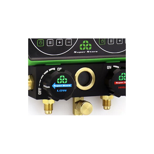 Manometro digitale ST-B268D 2-Valvole professionale per HVAC/R