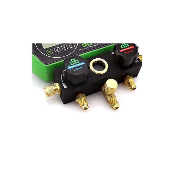Manifold Gauge Digitale ST-B268D per HVAC e Refrigerazione con Display LCD