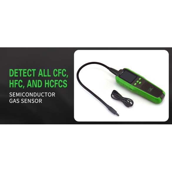 Cercafughe Refrigerante ST-382P con sonda flessibile per rilevazione perdite HVAC/R