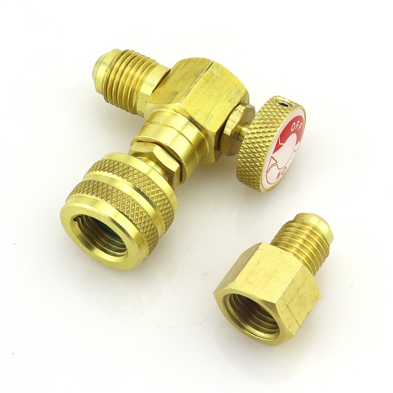 Rubinetto Premivalvola ST-VB1 1/4” per Ricarica...