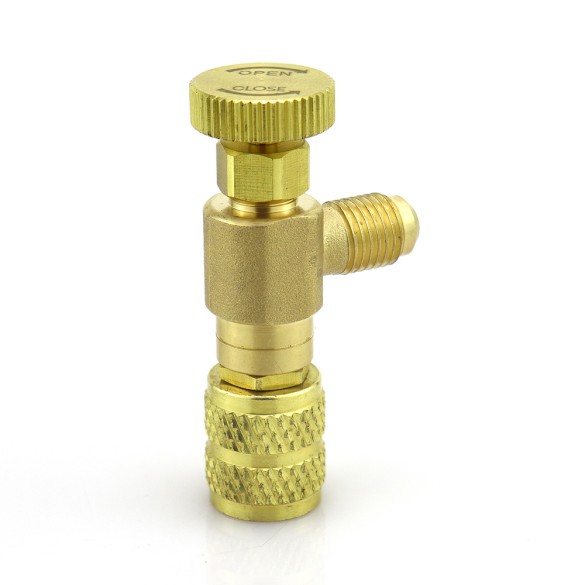 Rubinetto di Servizio con Premivalvola ST-VC1 1/4” per HVAC e Refrigerazione