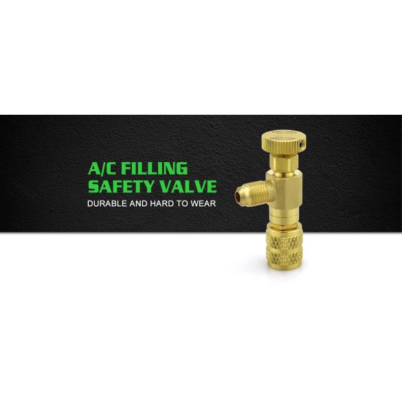 Rubinetto di Servizio con Premivalvola ST-VC1 1/4” per HVAC e Refrigerazione