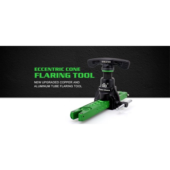 Flangiatubi a Cono Eccentrico ST-809AM 2 in 1 in Pollici e Millimetri per HVAC