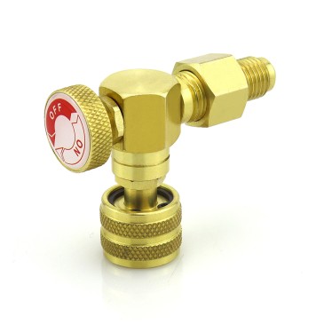 Rubinetto Premivalvola Rapido ST-VB2 F-5/16″ x M-1/4″ per impianti HVAC/R