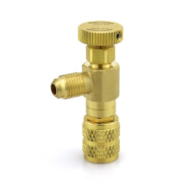 Rubinetto premivalvola ST-VC4 F-5/16″ × M-5/16″ per applicazioni HVAC/R