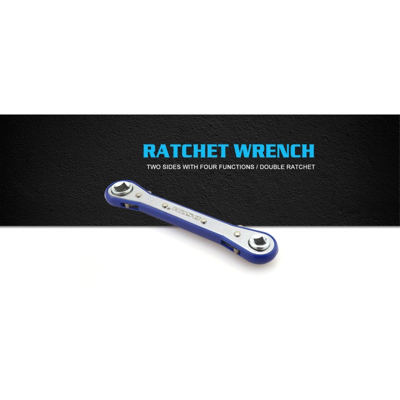 Chiave a Cricchetto CT-122 con 4 Attacchi...