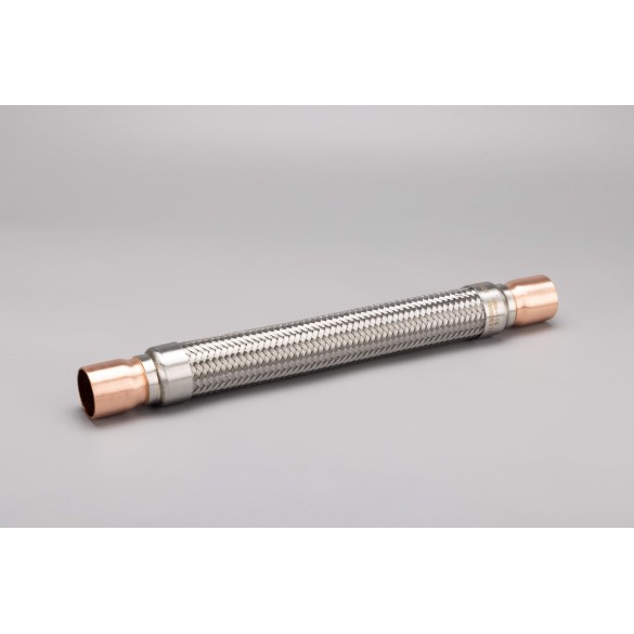 Antivibrante per Refrigerazione VAF-012-12 Hongsen Ø 12 mm -  1/2” Acciaio Inox SUS316L