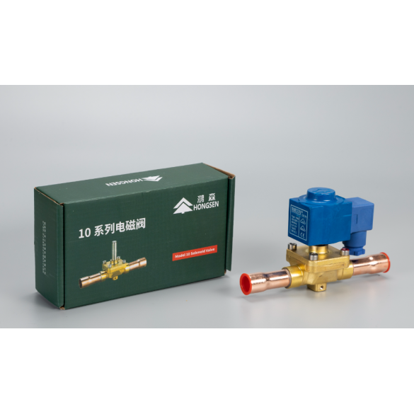 Valvola Solenoide Hongsen 1068-4 1/2 ODF Ø12 mm a Saldare Servo-Operated Normalmente Chiusa (NC) – Serie 10