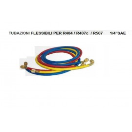Tubazioni Flessibili per R404 / R407c / R507  1/4"SAE