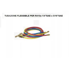 Tubazione Flessibile Per R410a 1/4"SAE x 5/16" SAE